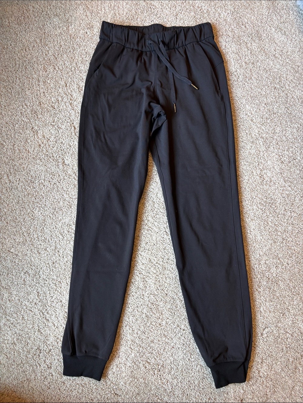 lululemon athletica Black Drawstring Jogger Pants